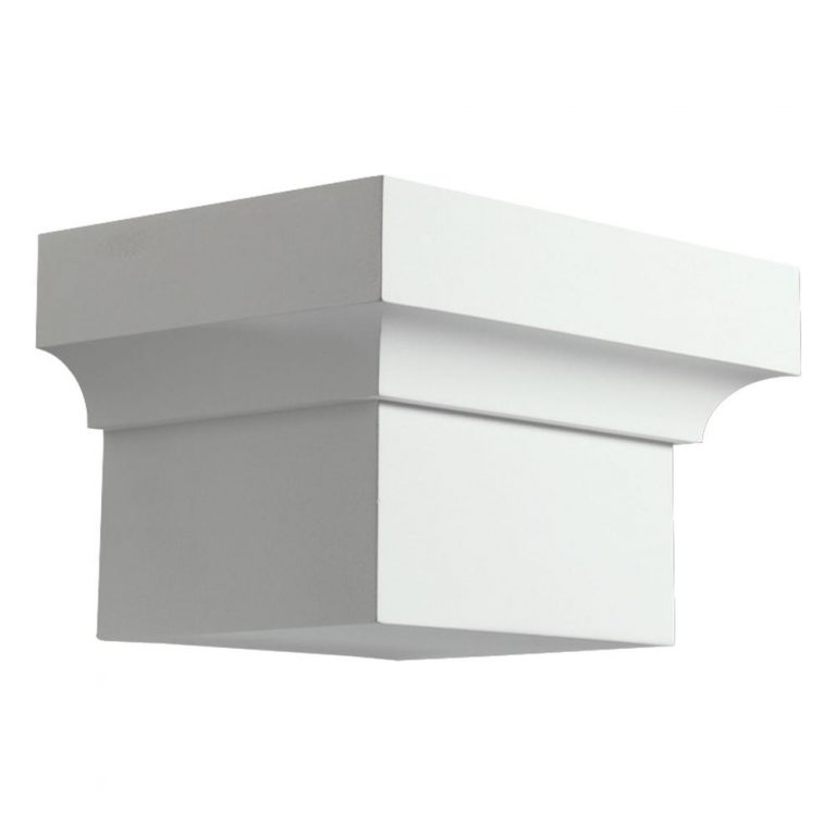 Fypon DTLB6X9X7 Smooth Decorative Dentil Block