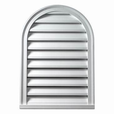 CATHEDRAL LOUVER, Fypon Functional Brick Mould Style