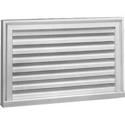 Fypon Functional Brickmould Style Horizontal Louver