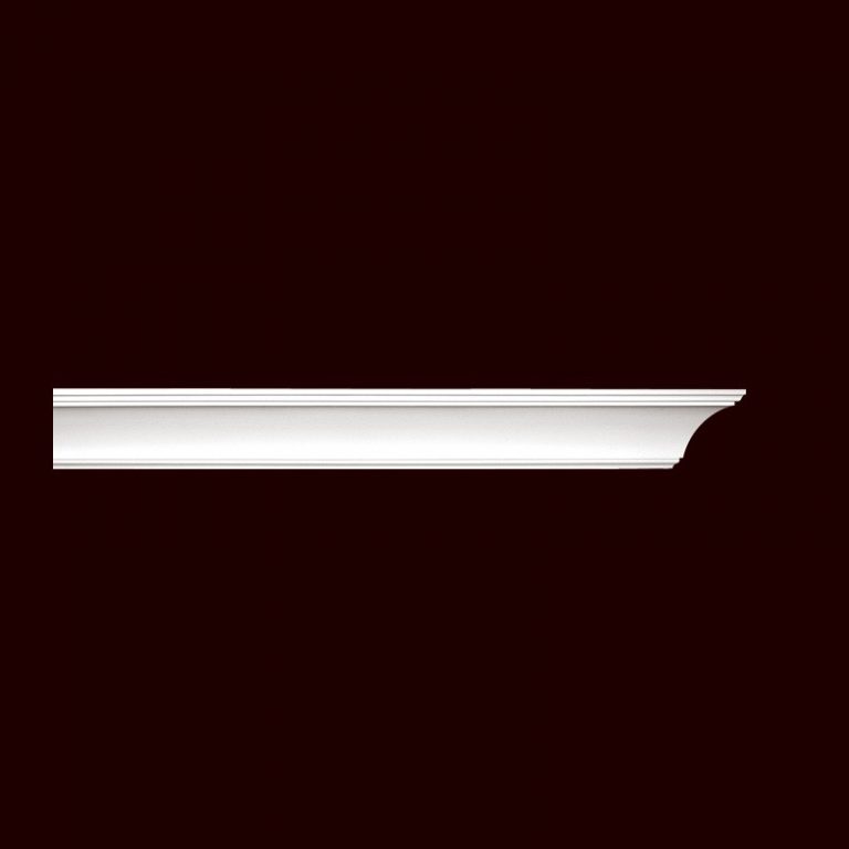 M8544 Polyurethane Crown Molding 4-1/4" H x 4-1/4" P x 144-1/2" L Cove Molding