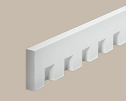Fypon MLD320-8 Smooth Millwork Classic Dentil Moulding