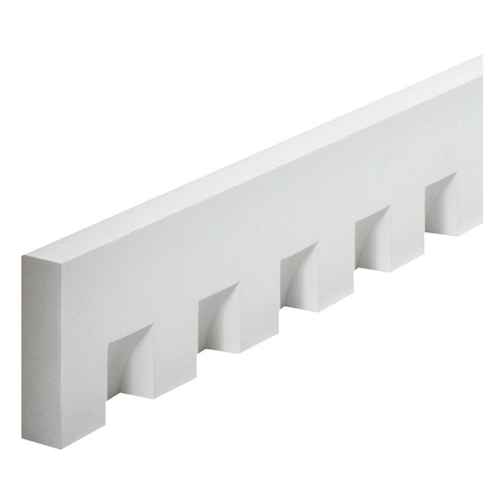 Fypon MLD320-16 Smooth Millwork Classic Dentil Moulding