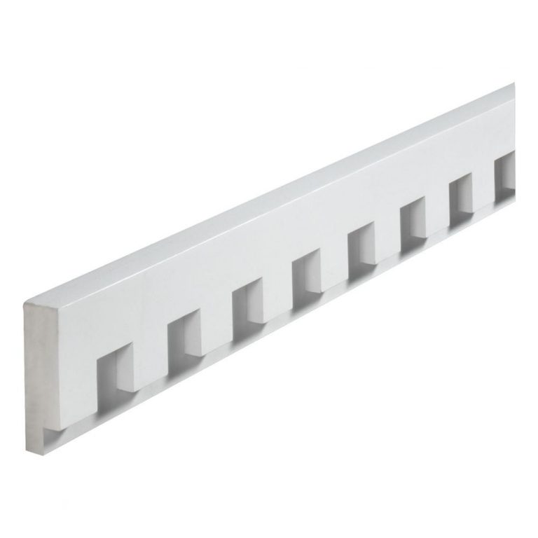 Fypon MLD332-8 Smooth Millwork Dentil Fascial Moulding