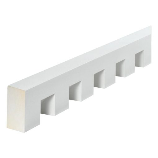 Fypon MLD335-12 Smooth Large Classic Dentil Moulding