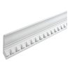 MLD411-16 MOULDING, Fypon Crown Dentil 4-1/2" x 7" x 16'