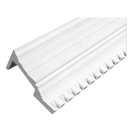 Fypon MLD419-12 Smooth Millwork Crown Dentil Moulding