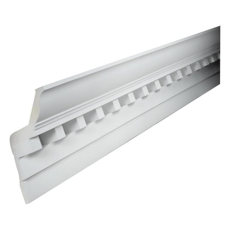Fypon MLD421-12 Smooth Millwork Dentil Cornice Moulding