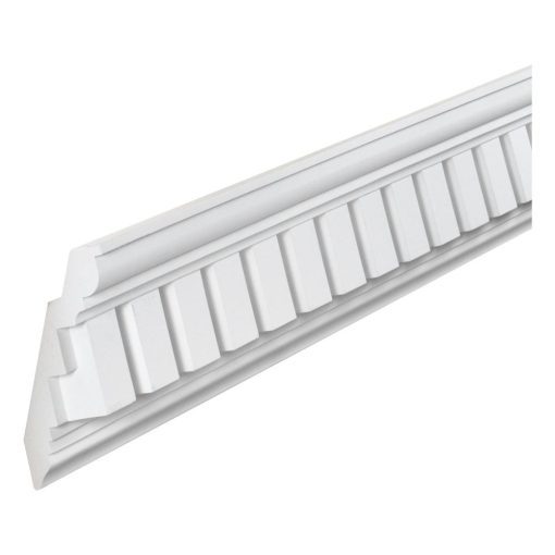 Fypon MLD430-12 Smooth Millwork Classic Crown Dentil Moulding