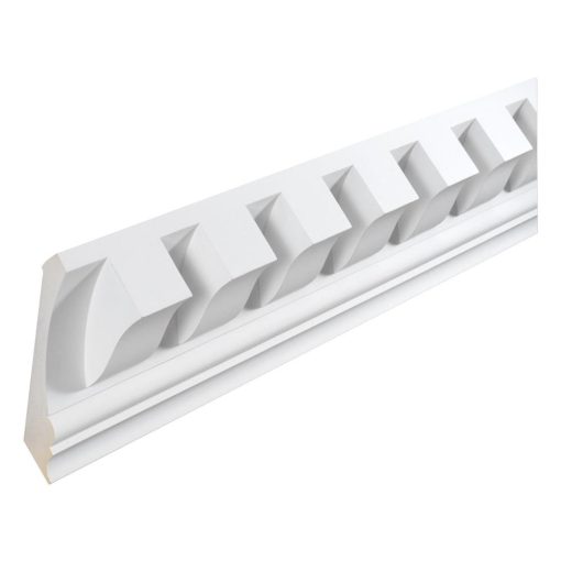 Fypon MLD440-12 Smooth Millwork Crown Dentil Moulding