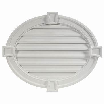Fypon OVL35X28K215 Horizontal Oval Louver