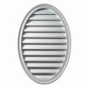 Fypon Decorative Vertical Brickmould Style Oval Louver
