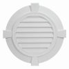 Fypon Decorative Flat Trim Keystones Round Louver