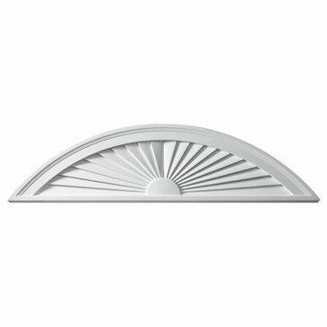 Fypon Segment Sunburst Window Pediment