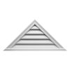 Fypon Decorative Brick Mould Style Triangle Louver