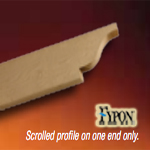 Fypon BMD4X8X144S Smooth Stainable Rustic Beam