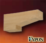 Fypon COR16X7X3S Smooth Stainable Rustic Corbel