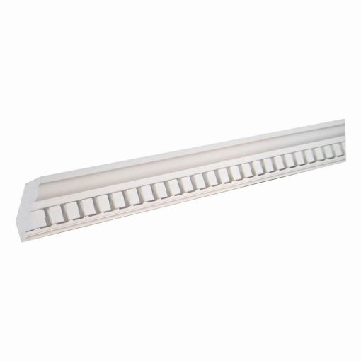 Fypon MLD406-16 Smooth Millwork Crown Dentil Moulding