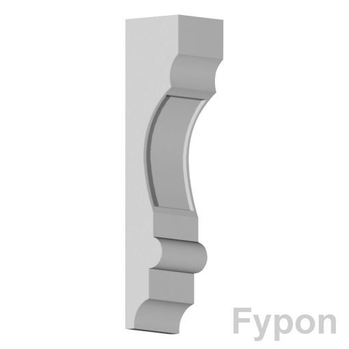 Fypon BKT4X18X4 Smooth Decorative Corbel Bracket