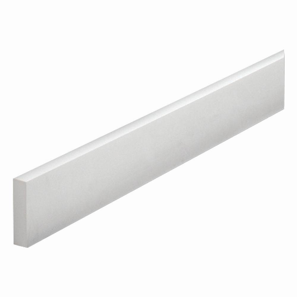 Fypon FLT101-12 1 1/2W x 3/4D x 12'L Flat Trim Moulding