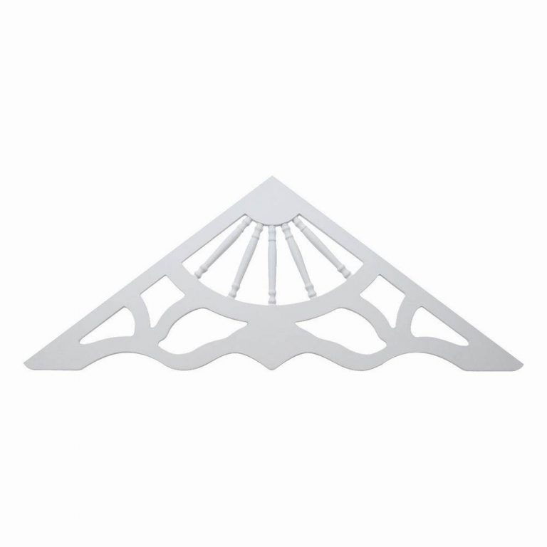 GP88X29 GABLE PEDIMENT, Fypon 86-3/8" x 29-3/8"