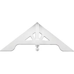 Fypon GPA104X26 Smooth Arched Gable Pediment