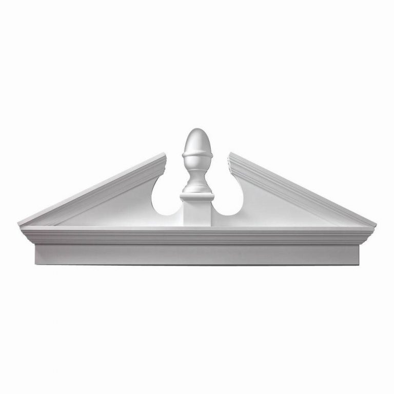 Fypon Economy Combination Acorn Pediment
