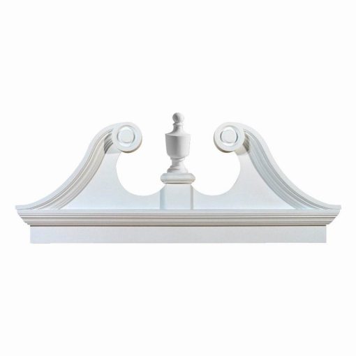 Fypon Bottom Trim Combination Rams Head Pediment