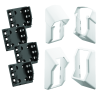 4409DFSUBK STAIR Bracket Kit for QuickRail Systems [WHITE]