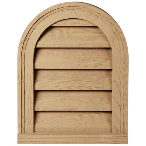 CATHEDRAL LOUVER, Fypon Decorative Brick Mould Style