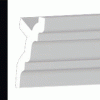 NN353 3-1/2"x96" (8FT.) No-Nail Crown Moulding 
