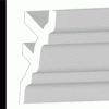 NN453 4-1/2"x96" (8FT.) No-Nail Crown Moulding 