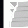 NN553 5-1/2"x96" (8FT.) No-Nail Crown Moulding 