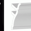 NN556 5-1/2"x96" (8FT.) No-Nail Crown Moulding 