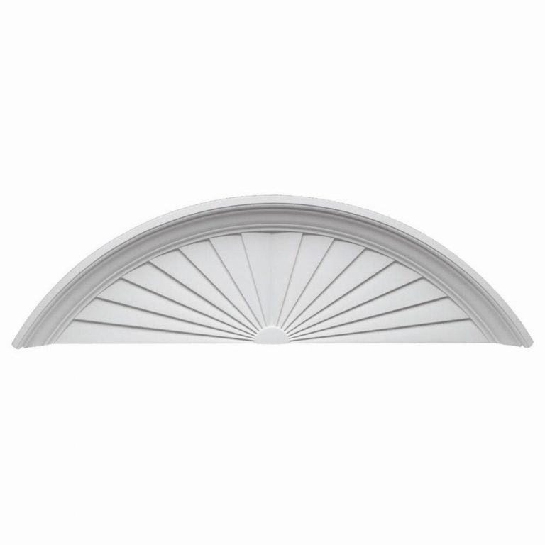 Fypon Window Door Sunburst Pediment
