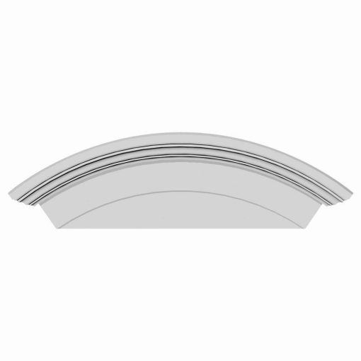 Fypon WCH6ARS34X10 Window Crosshead Arch Solid