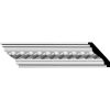 2-3/4"H x 2-1/2"P x 3-3/4"F x 94-5/8"L Barcelona Crown Mouldings (12 Inch Sample of MLD02X02X03BA)