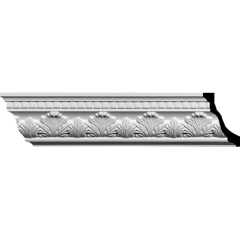 4-1/2"H x 3-1/4"P x 5-1/2"F x 94-1/2"L Devon Crown Mouldings (12 Inch Sample of MLD04X03X05DE )