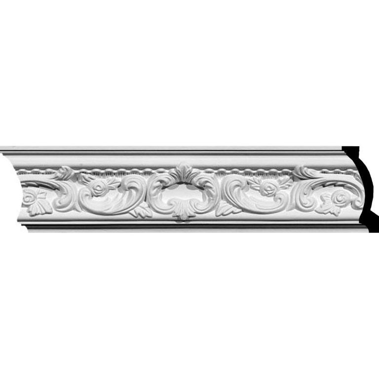 4-1/2"H x 2"P x 5"F x 94-5/8"L Telma Crown Mouldings (12 Inch Sample of MLD04X02X05TE)