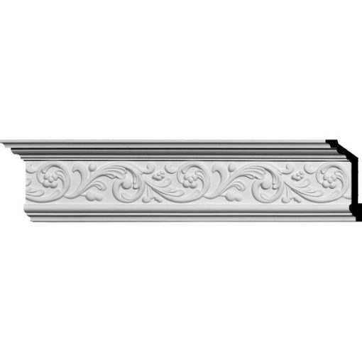 5-7/8"H x 2-1/2"P x 6-3/8"F x 94-5/8"L Kent Crown Mouldings (12 Inch Sample of MLD05X02X06KE)