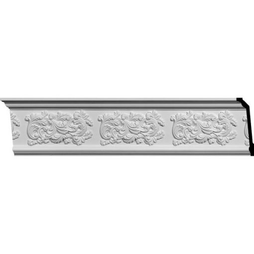 7"H x 2-1/4"P x 7-1/4"F x 94-1/2"L Valletta Crown Mouldings (12 Inch Sample of MLD07X02X07VL )
