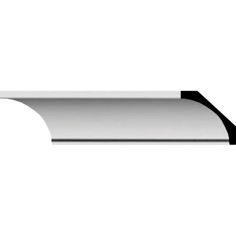 2"H x 1-7/8"P x 2-3/4"F x 94-1/2"L Reece Traditional Smooth Crown Mouldings (12 Inch Sample of MLD02X01X02RE )
