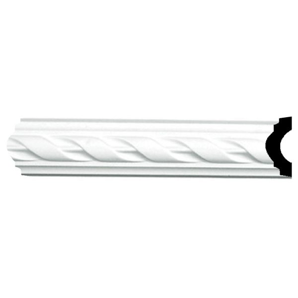 1-5/8"H x 3/4"P x 94-1/2"L Jackson French Ribbon Panel Mouldings (12 Inch Sample of PML01X00JA)