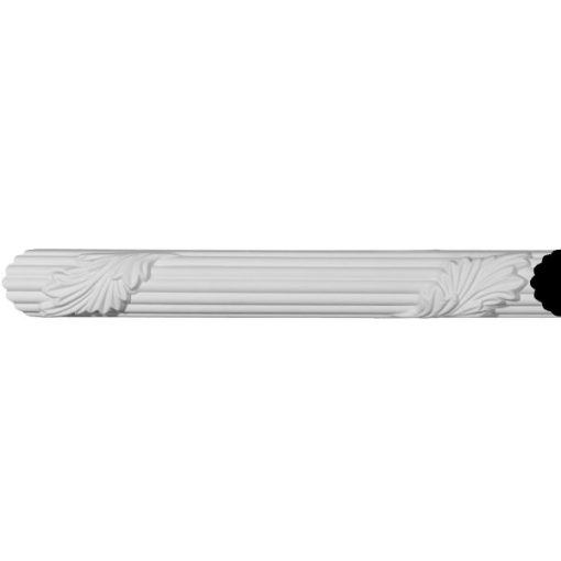 1-3/4"H x 1-1/8"P x 94-1/2"L Reeded Acanthus Leaf Panel Mouldings (12 Inch Sample of PML01X01AC)
