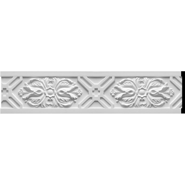 5"H x 5/8"P x 96"L Wakefield Leaf Chair Rail (12 Inch Sample of MLD05X00WA)