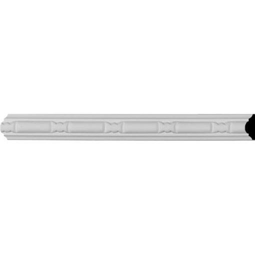 7/8"H x 3/8"P x 94-1/2"L Odessa Bead & Barrel Panel Mouldings (12 Inch Sample of PML00X00OD)