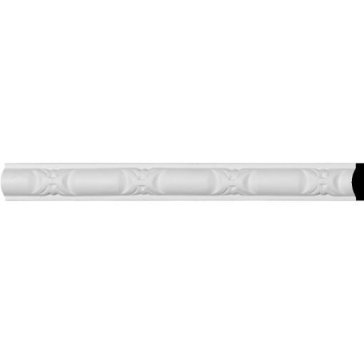 1"H x 1/4"P x 94-1/2"L Valeriano Bead & Barrel Panel Mouldings (12 Inch Sample of MLD01X00VA)
