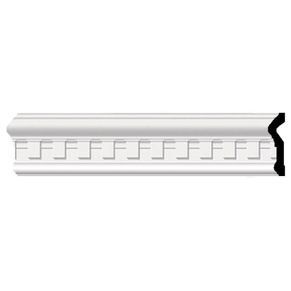 3-1/2"H x 1"P x 96"L Munich Dentil Chair Rail Mouldings (12 Inch Sample of MLD03X01MU)