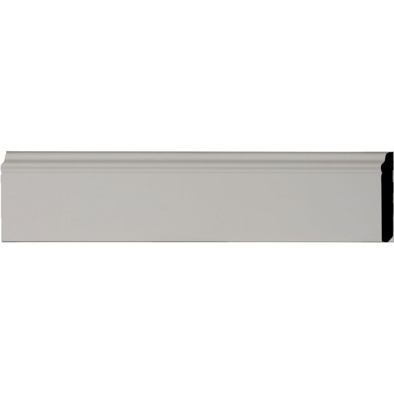 4-3/4"H x 1/2"P x 94-1/2"L Barcelona Baseboard Moulding (12 Inch Sample of BBD04X00BA)