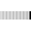 4-3/4"H x 1"P x 96"L Lyon Fluted Panel Mouldings (12 Inch Sample of PML04X01LY)