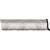 9-1/4"H x 3-3/4"H x 9-7/8"F x 96"L Alexandria Acanthus Leaf and Ribbons Crown Mouldings (12 Inch Sample of MLD09X03X10AL)